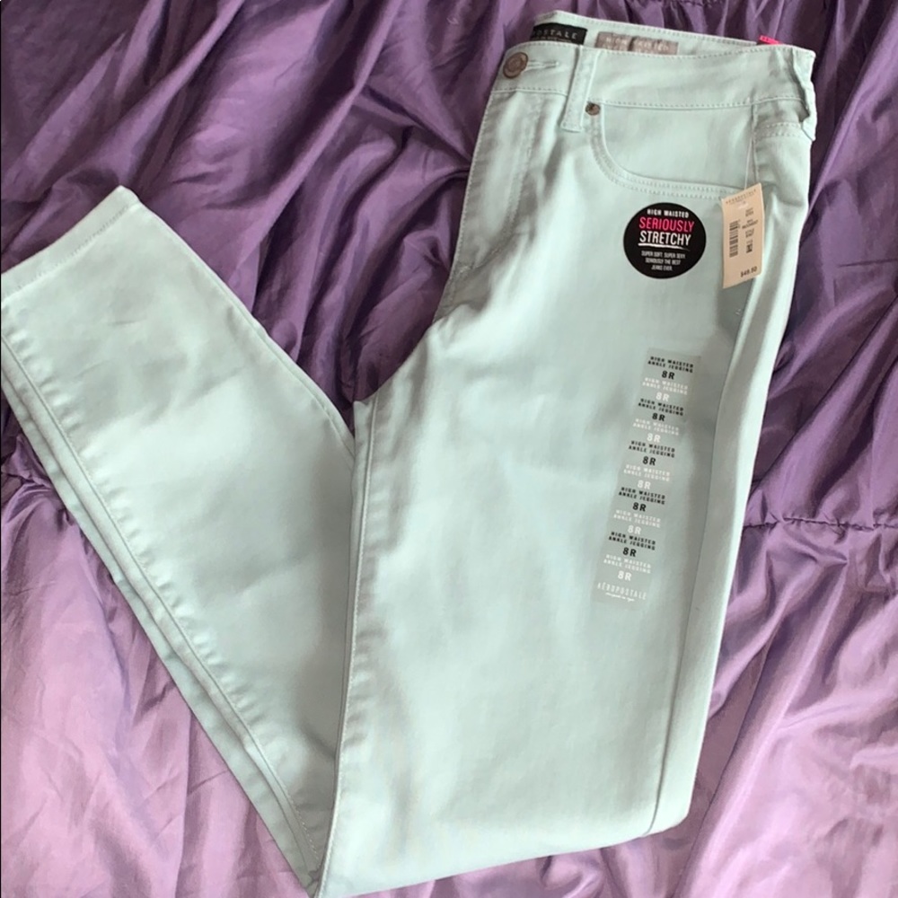Aeropostale light blue jeggings